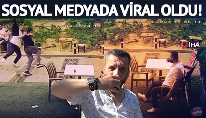 Polisten kaçan şüphelinin üzerine atlayıp yakaladı, hiçbir şey olmamış gibi çayını içmeye devam etti... 'Çay tutkunu' tüccar sosyal medyada viral oldu!  "Çay benim için çok önemli"