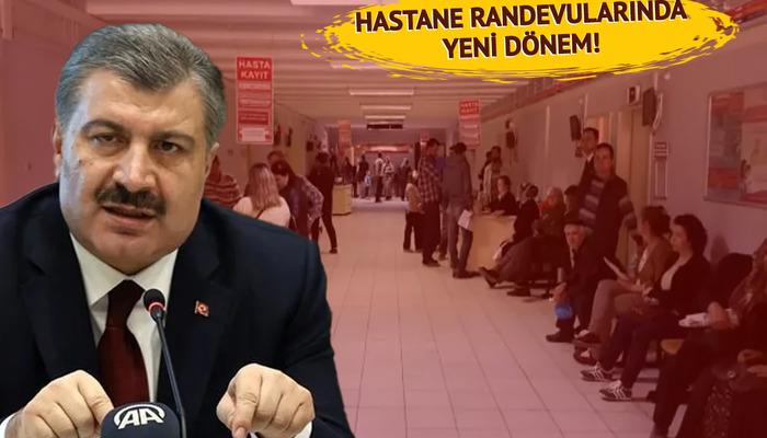 Randevu alıp gitmeyenlerin dikkatine!  Bakan Koca duyurdu: Hastanelerde yeni dönem!