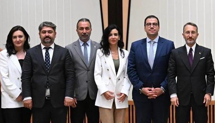 Fahrettin Altun bakanların basın danışmanlarıyla görüştü! "Hakikat uğruna mücadelemiz devam ediyor"