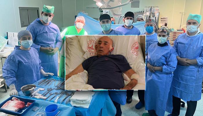 Dünyadaki 8'inci vaka Türkiye'de benzersiz vaka! Vücudunun yarısı olmadan hayatına devam edecek