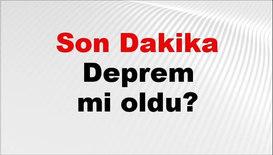 Antalya'da 09 Temmuz 2026 Depremiyle İlgili Son Durumlar ve Detaylar