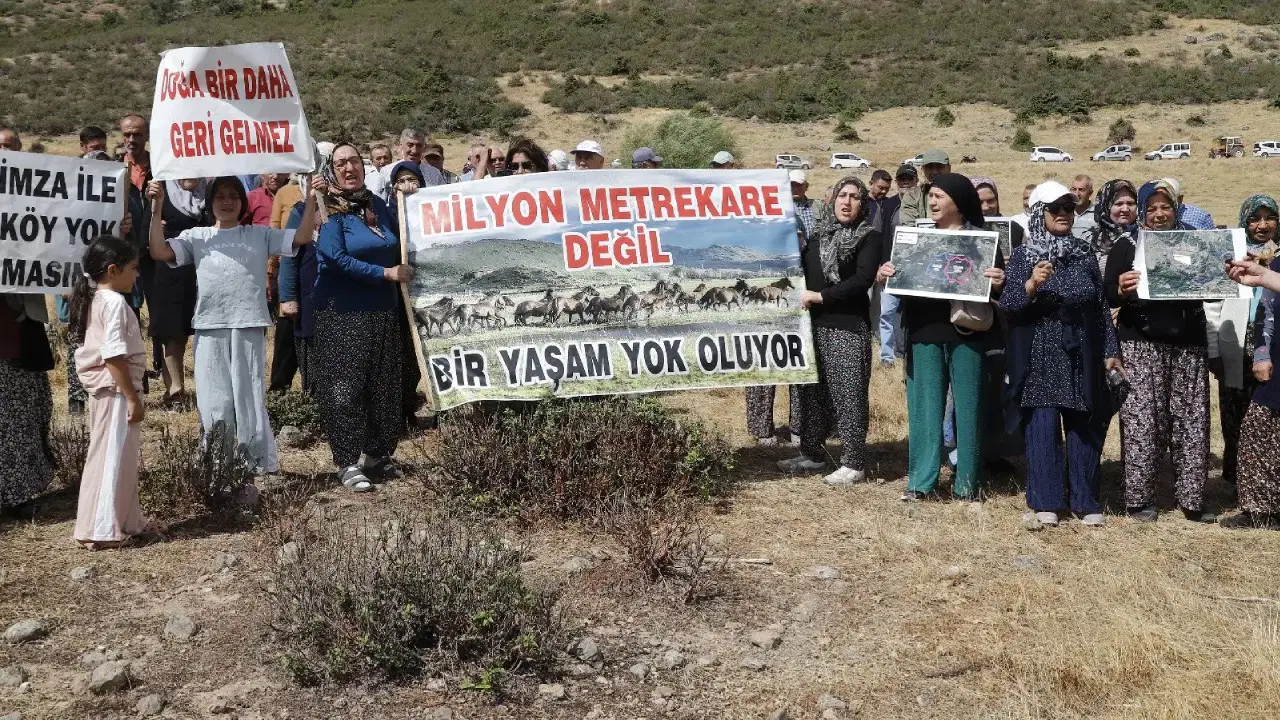 Murat Dağı’nda maden tepkisi: 6 köyden 'Su kaynaklarımızı kaybetmek istemiyoruz' çağrısı