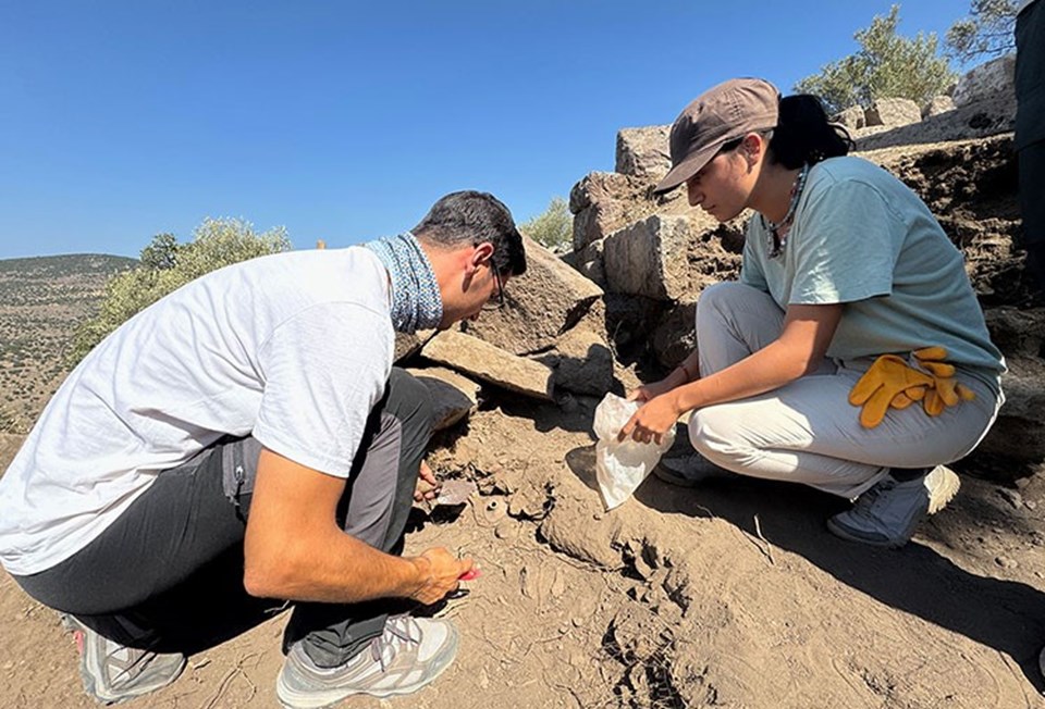 Kazılar Manisa'daki Aigai Antik Şehrinde devam ediyor - 3